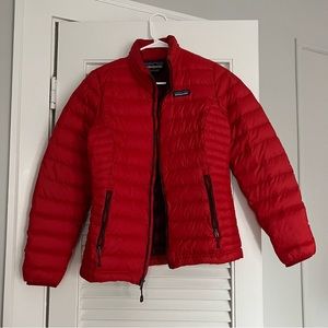 Patagonia Red Down Puffer Jacket Sz XS